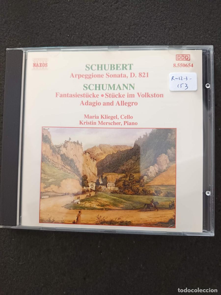 CDs de m&uacute;sica: SCHUBERT: ARPEGGIONE SONATA, D. 821 / SCHUMANN: FANTASIEST&Uuml;CKE. ST&Uuml;CKE IM VOLKSTON. ADAGIO UND ALL
