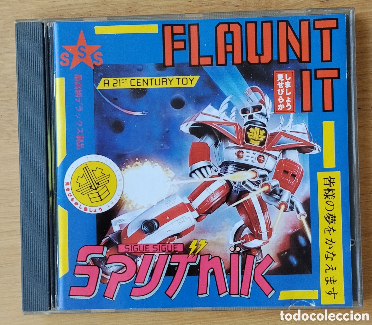 CDs de m&uacute;sica: SIGUE SIGUE SPUTNIK: &rdquo;FLAUNT IT&rdquo; CD - ELECTRO