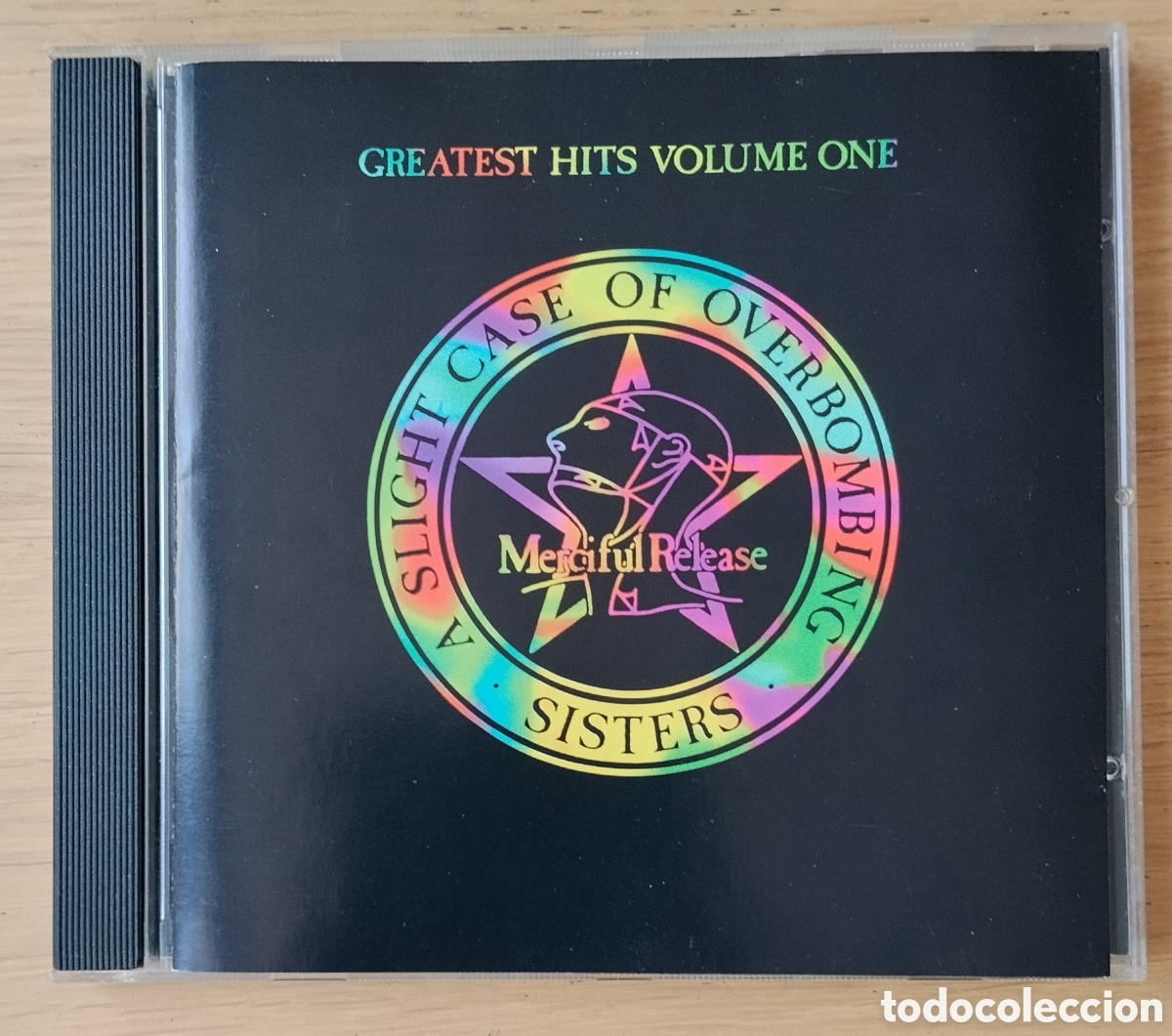 CDs de m&uacute;sica: THE SISTERS OF MERCY: &rdquo;GREATEST HITS VOLUME ONE- A SLIGHT CASE OF OVERBOMBING&rdquo; CD 1993 - GOTH ROCK