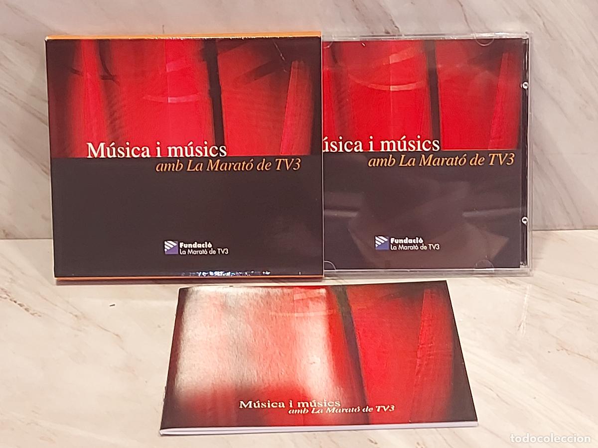 CDs de m&uacute;sica: M&Uacute;SICA I M&Uacute;SICS AMB LA MARAT&Oacute; DE TV3 | 2 CD + CAJET&Iacute;N + LIBRETO | DISCANT 1999