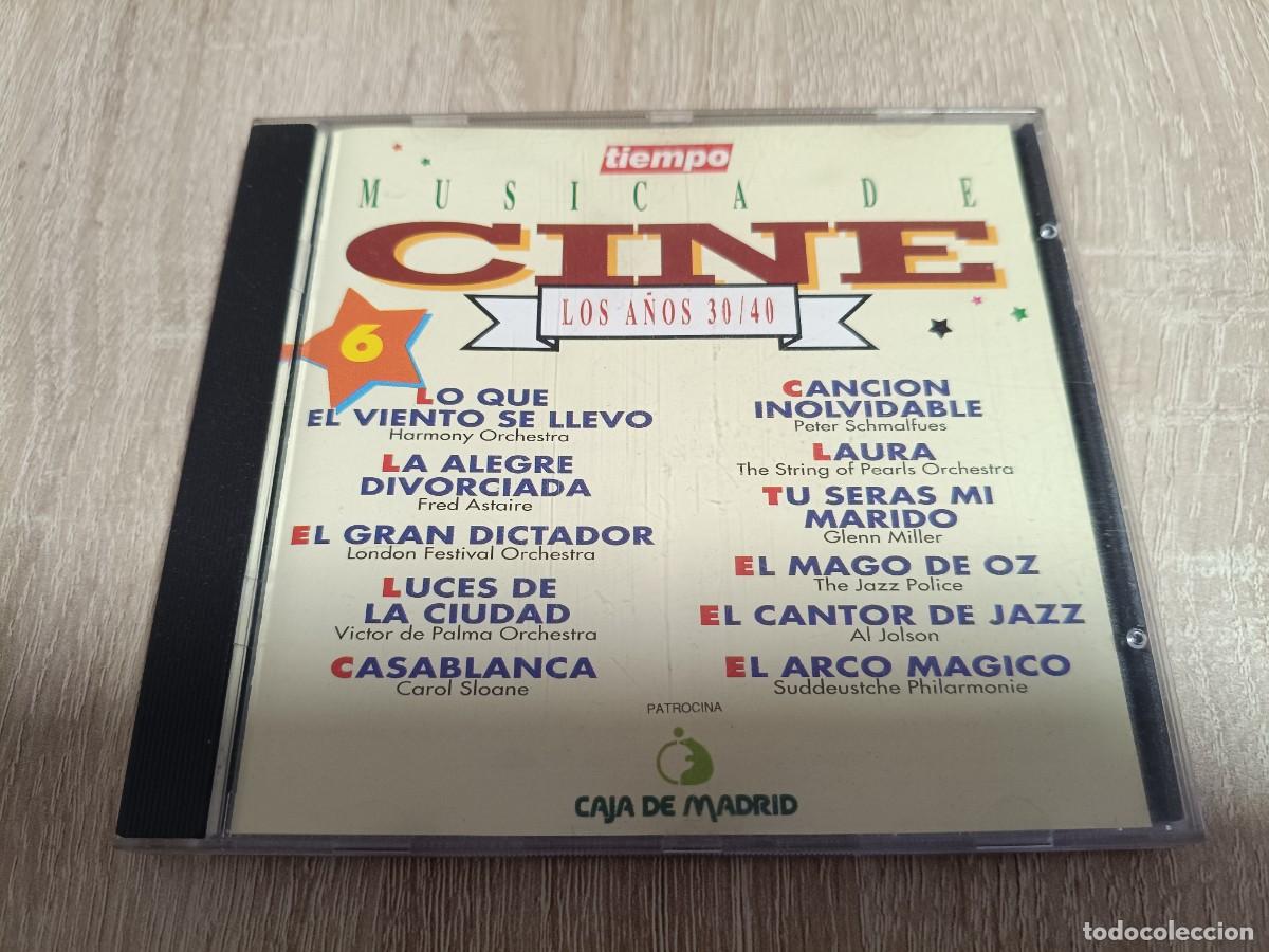 CDs de m&uacute;sica: CD - MUSICA DE CINE - Lo que el viento se llev&oacute;, El gran dictador, Casablanca, EL mago de Oz... BSO