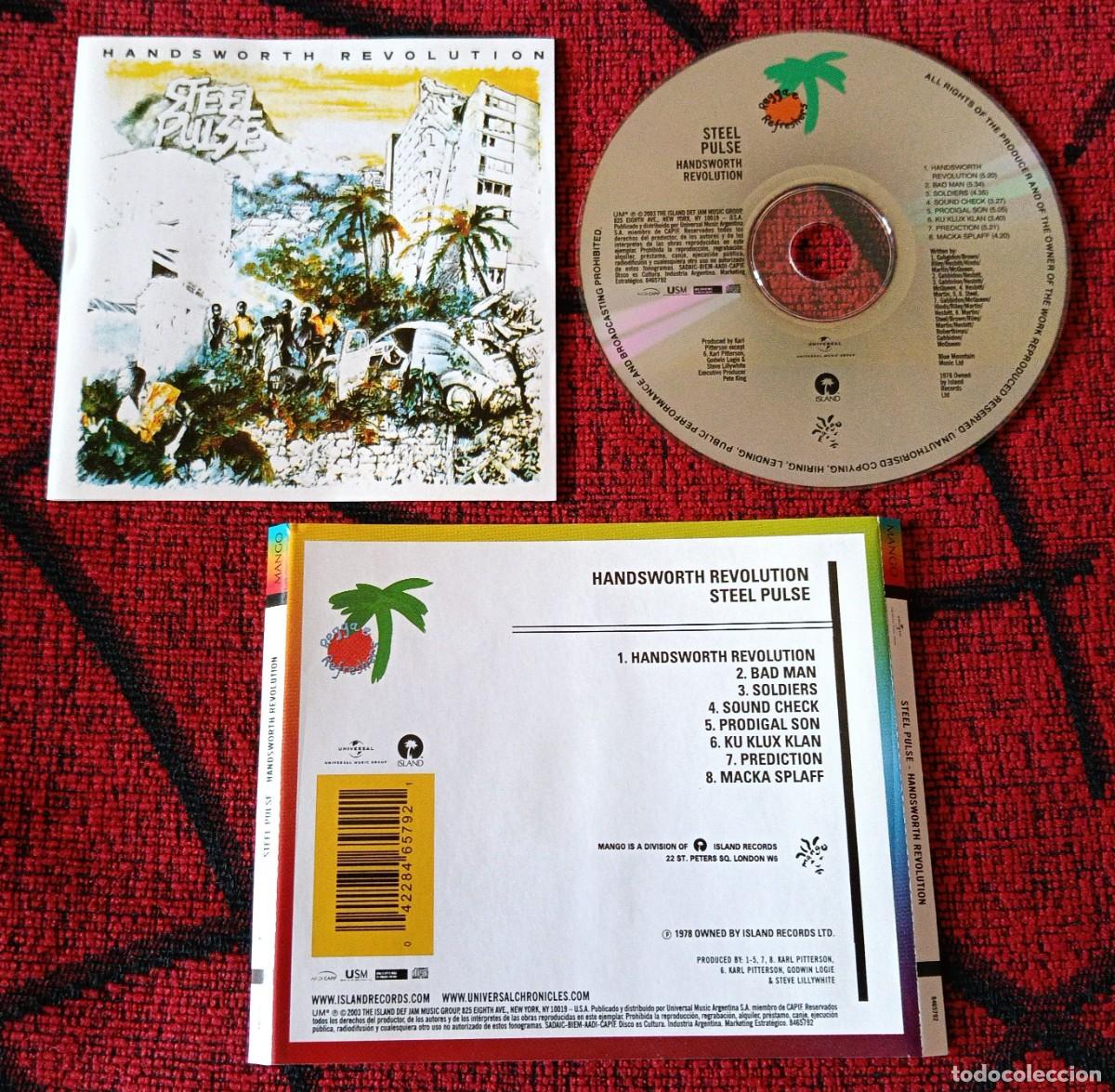 CDs de m&uacute;sica: STEEL PULSE ** Handsworth Revolution ** CD 2003 ARGENTINA