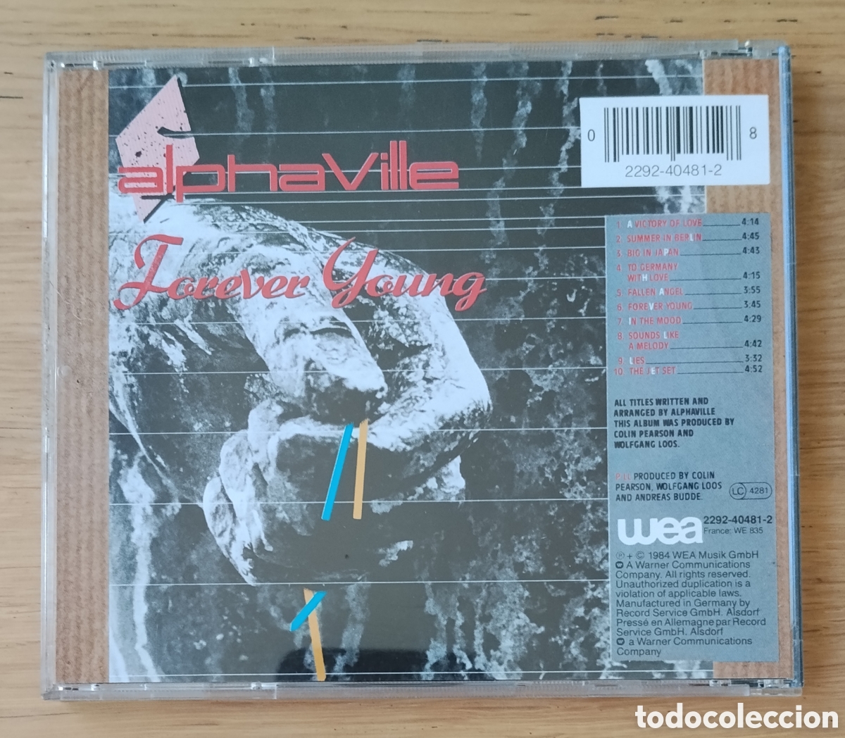 CDs de m&uacute;sica: ALPHAVILLE: &rdquo;FOREVER YOUNG&rdquo; CD - SYNTH-POP - Foto 2