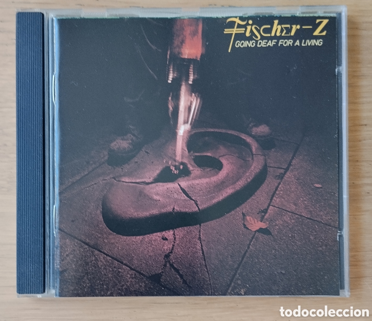 CDs de m&uacute;sica: FISCHER-Z: &rdquo;GOING DEAF FOR A LIVING&rdquo; CD - SYNTH-POP - Foto 1