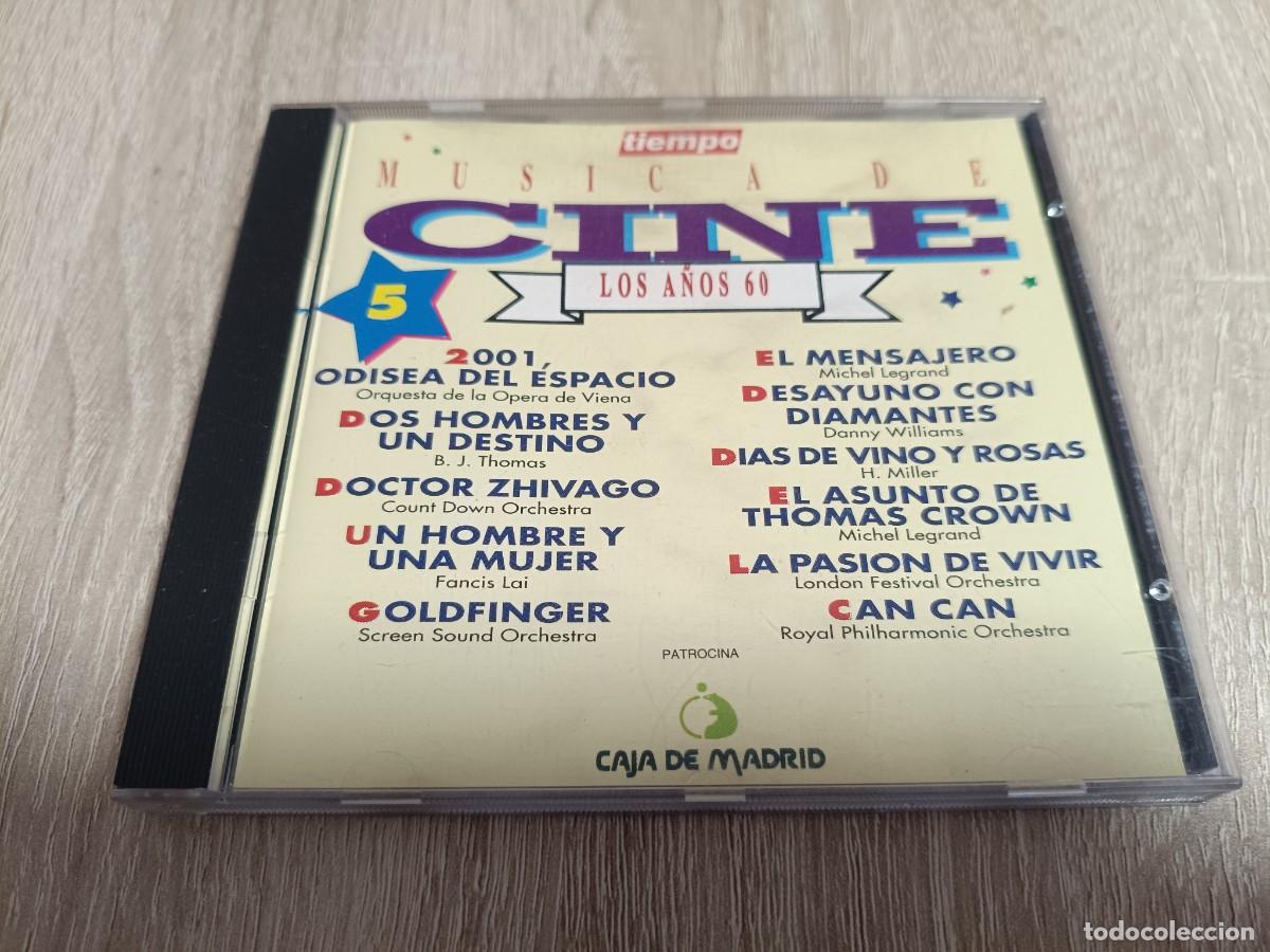 CDs de m&uacute;sica: CD - MUSICA DE CINE - 2001 Odisea del espacio, Dos hombre y un destino, Doctor Zhivago ... BSO