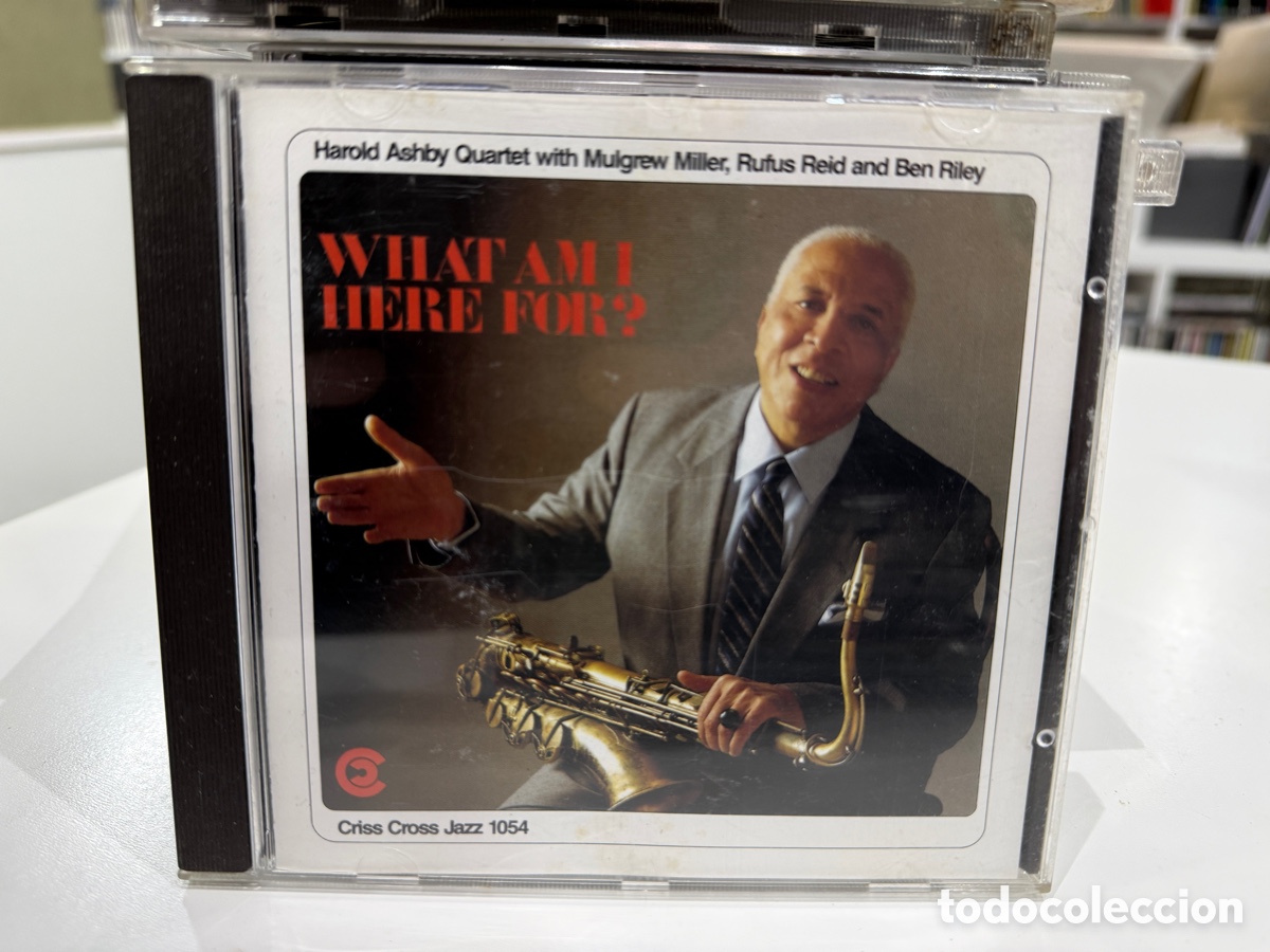 CDs de m&uacute;sica: Harold Ashby - What Am I Here For? (CD) - Foto 1