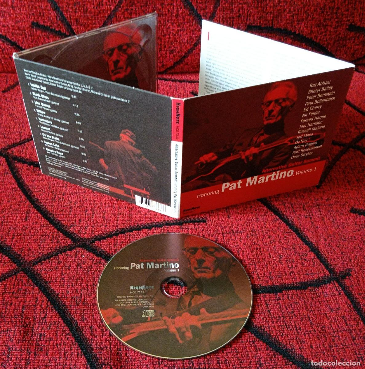 CDs de m&uacute;sica: ALTERNATIVE GUITAR SUMMIT ** Honoring Pat Martino, Volume 1 ** CD USA 2002