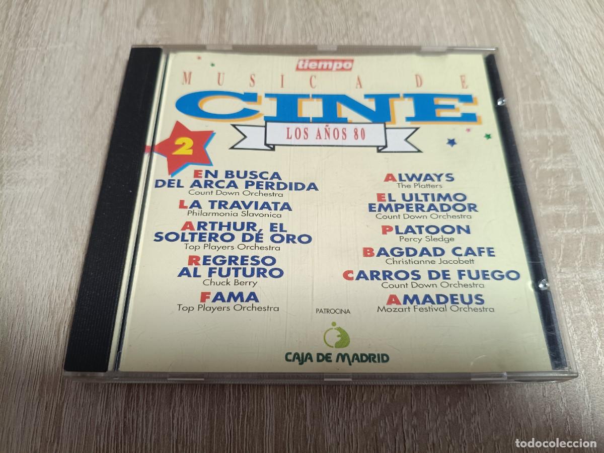 CDs de m&uacute;sica: CD - MUSICA DE CINE - Indiana Jones En busca del arca perdida, Regreso al Futuro, Platoon... BSO