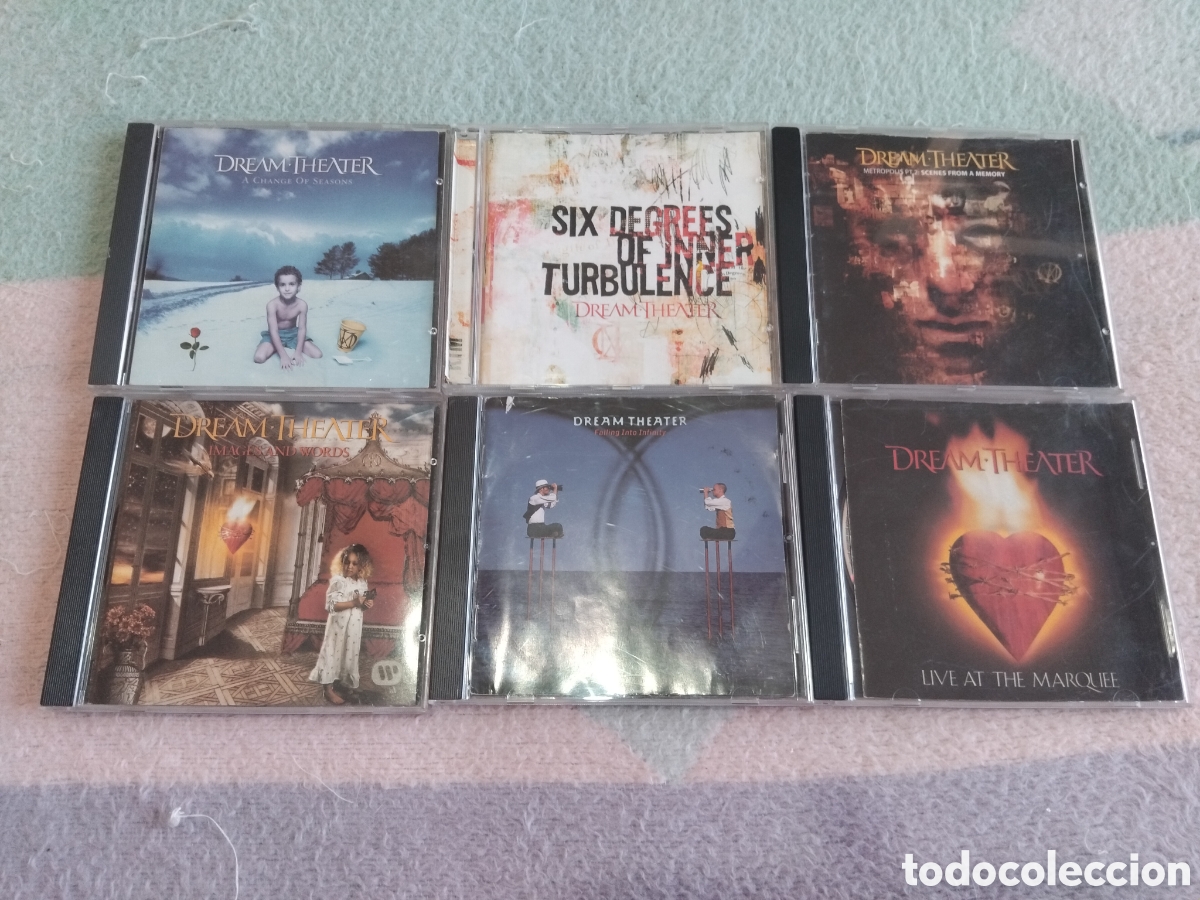 CD di Musica: LOTE DREAM THEATER CDS ( BUEN ESTADO)