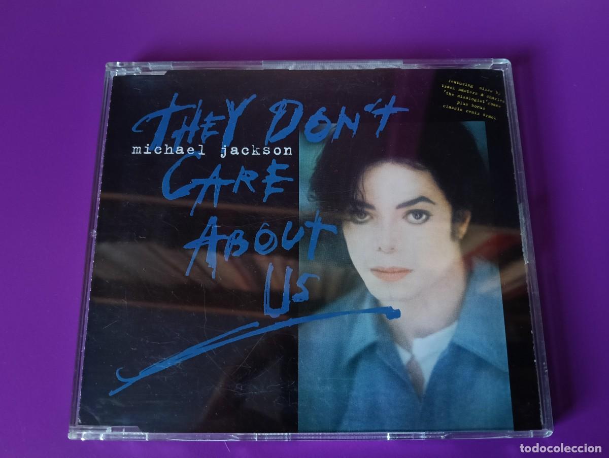 CDs de m&uacute;sica: CD Single Michael Jackson - They Don't Care About Us (4 canciones, con remezcla de Beat It de Moby)