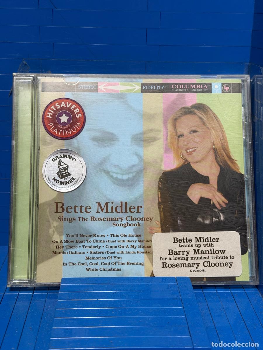 CDs de m&uacute;sica: SINGS THE ROSEMARY CLOONEY SONGBOOK &ndash; BETTE MIDLER &ndash; 2003 &ndash; CD