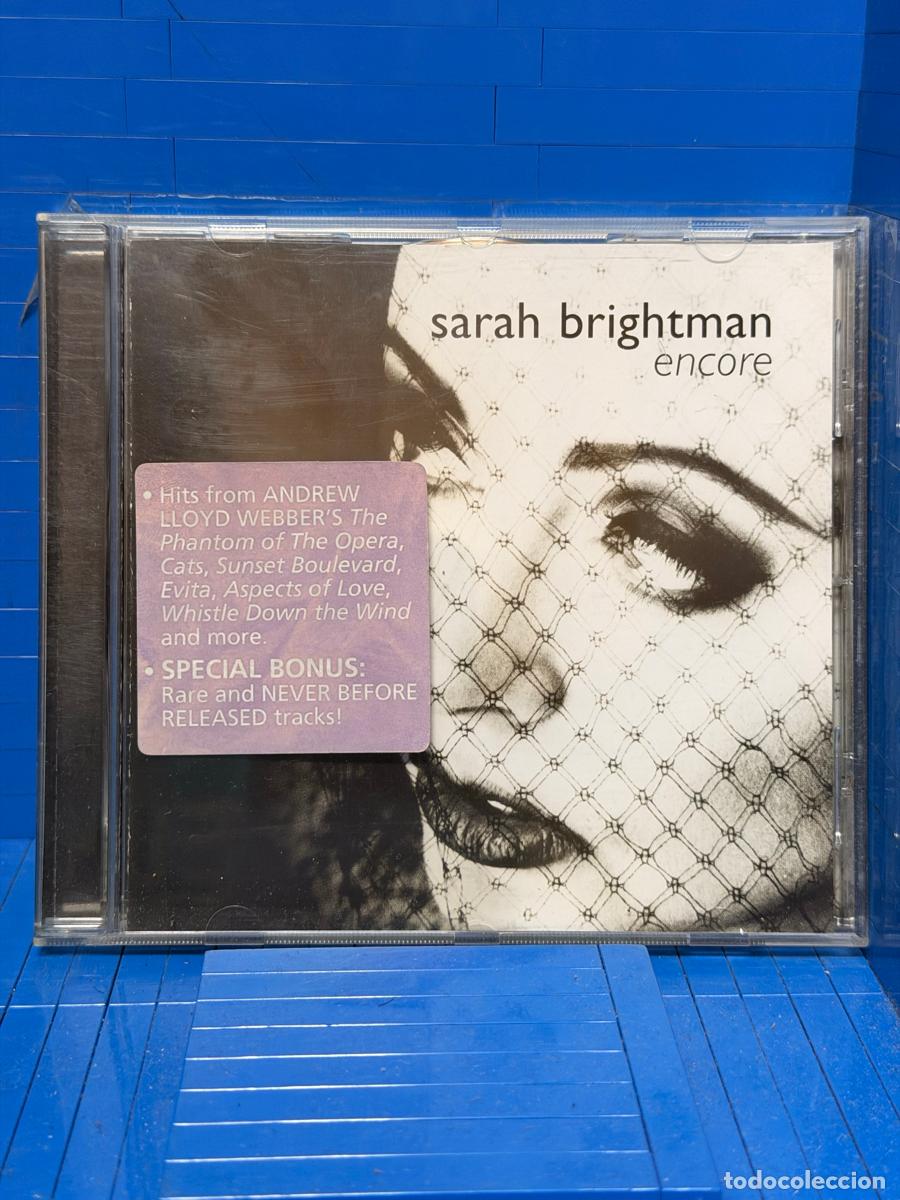 CDs de m&uacute;sica: ENCORE &ndash; SARAH BRIGHTMAN &ndash; 2001 &ndash; CD - Foto 1