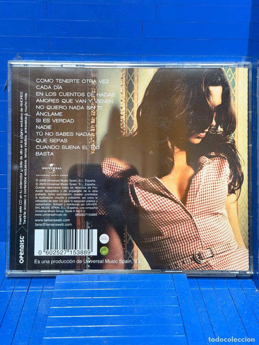 CDs de m&uacute;sica: AMORES &ndash; TAMARA &ndash; 2009 &ndash; CD - Foto 2