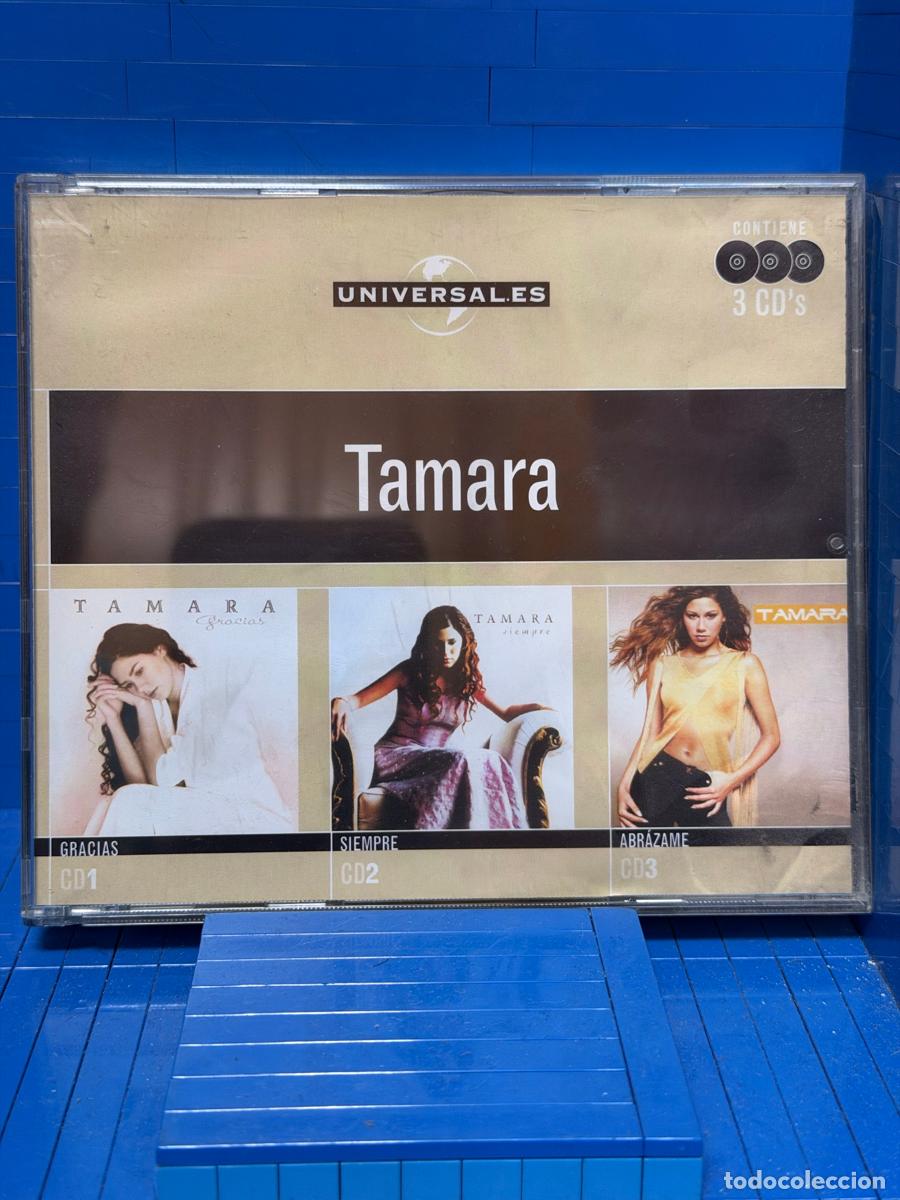CDs de m&uacute;sica: GRACIAS / SIEMPRE / ABR&Aacute;ZAME &ndash; TAMARA &ndash; 2005 &ndash; CD