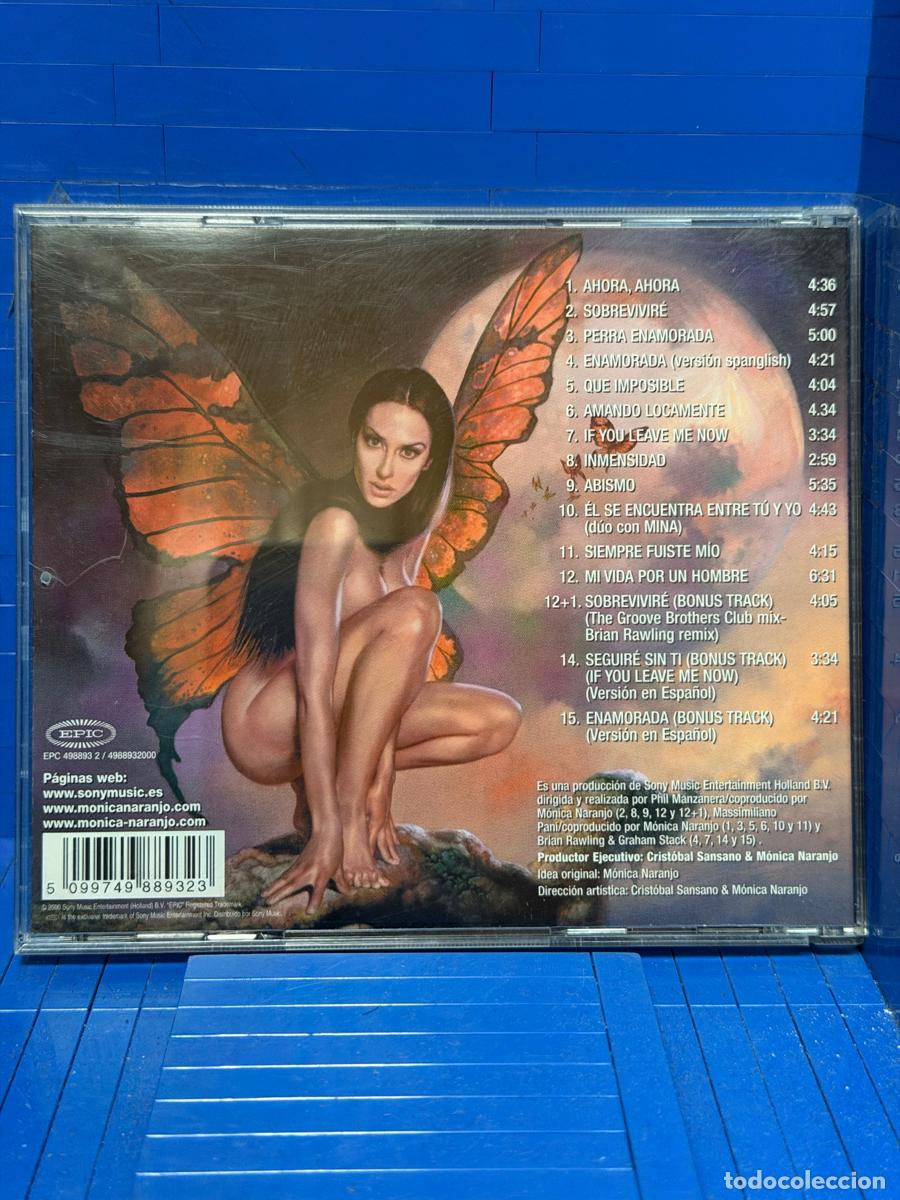 CDs de m&uacute;sica: MINAGE &ndash; M&Oacute;NICA NARANJO &ndash; 2000 &ndash; CD - Foto 2