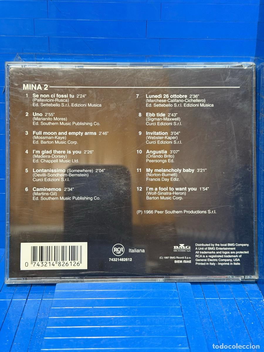CDs de m&uacute;sica: MINA 2 &ndash; MINA &ndash; CD - Foto 2