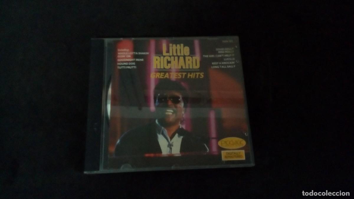CDs de m&uacute;sica: LITTLE RICHARD. -GREATEST HITS-. RECOPILATORIO. CD. 1990-MUY BUEN ESTADO