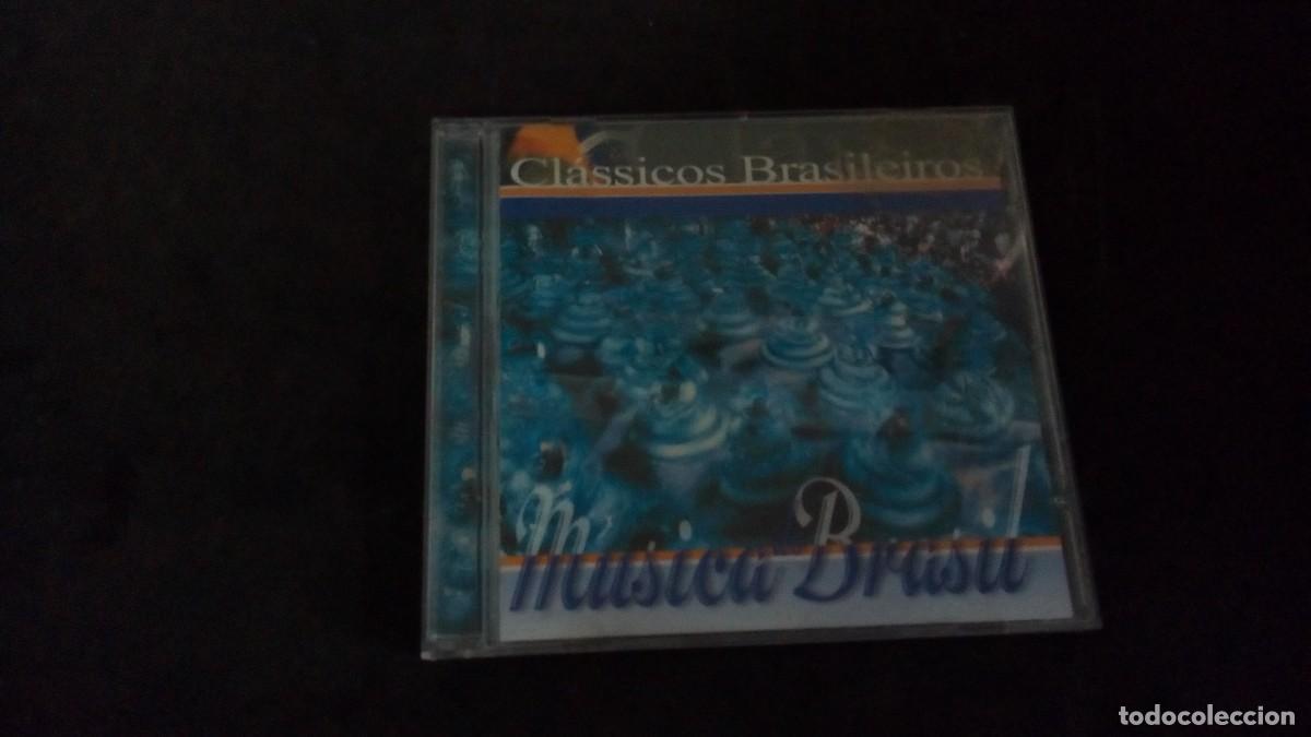 CDs de m&uacute;sica: CD-CL&Aacute;SICOS BRASILEIROS-M&Uacute;SICA BRASIL-15 TEMAS-ASTRUD GILBERTO, BADEN POWELL, MARIA CREUSA,...