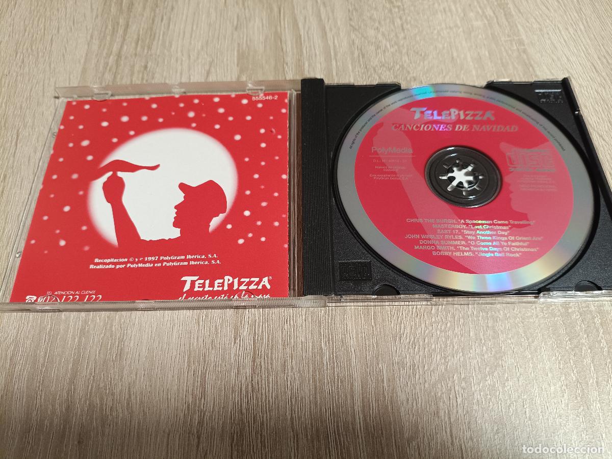 CDs de m&uacute;sica: CD - CANCIONES DE NAVIDAD - TELEPIZZA - Foto 3