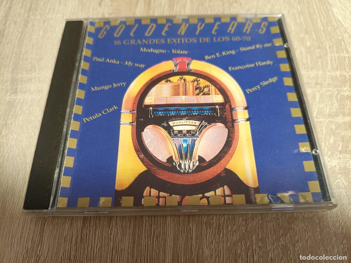 CDs de m&uacute;sica: CD - GOLDENYEARS - 16 GRANDES EXITOS DE LOS 60/70 - Ben E. King, Madungo, Paul Anka