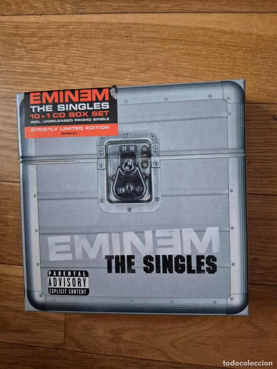 CDs de m&uacute;sica: Eminem 10+1 CDs, The singles Box Set Edicion limitada