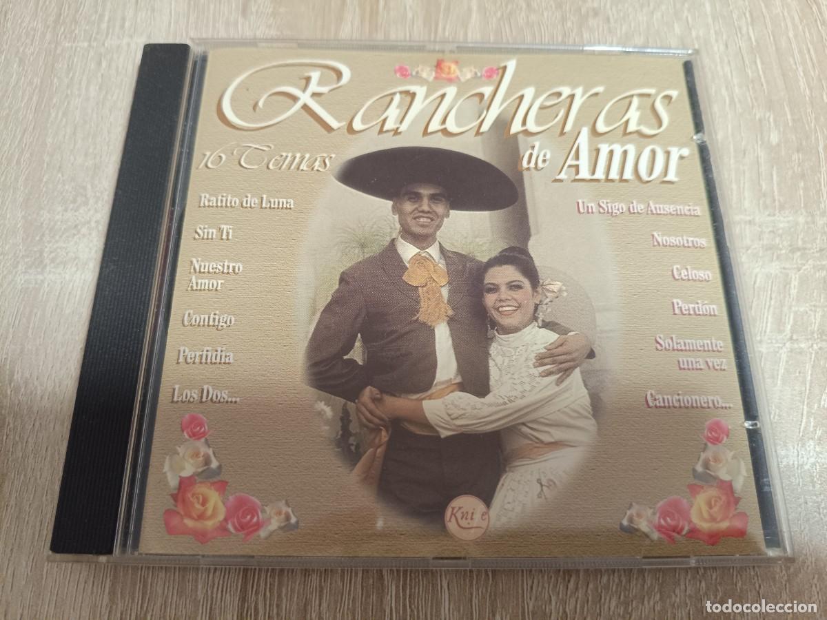 CDs de m&uacute;sica: CD - RANCHERAS DE AMOR - Ratito de luna, Sin ti, Nuestro amor, Contigo