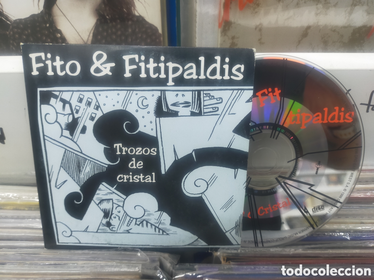 CDs de m&uacute;sica: Foto & Fitipaldis CD single trozos de cristal 1998