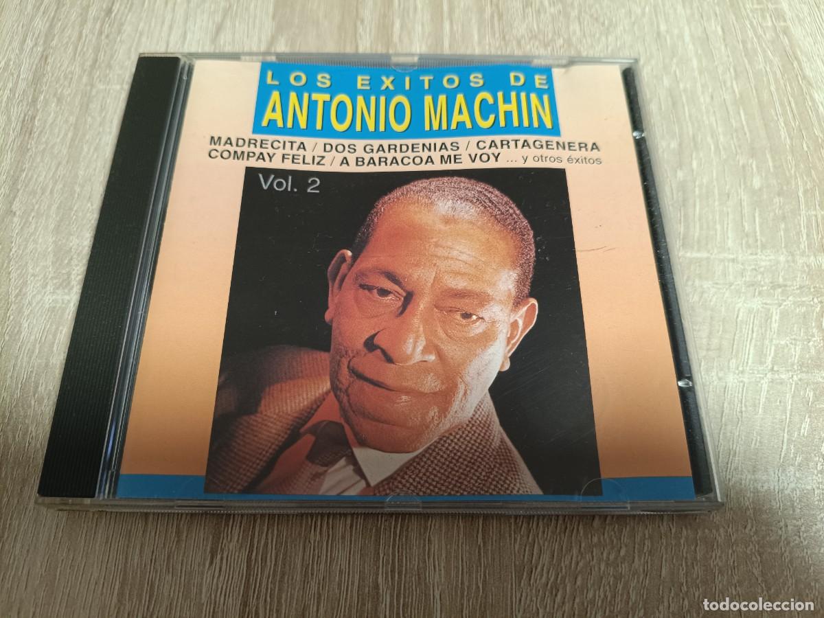 CDs de m&uacute;sica: CD - LOS EXITOS DE ANTONIO MACHIN - Dos Gardenias, Madrecita, Compay Feliz, Cartagenera