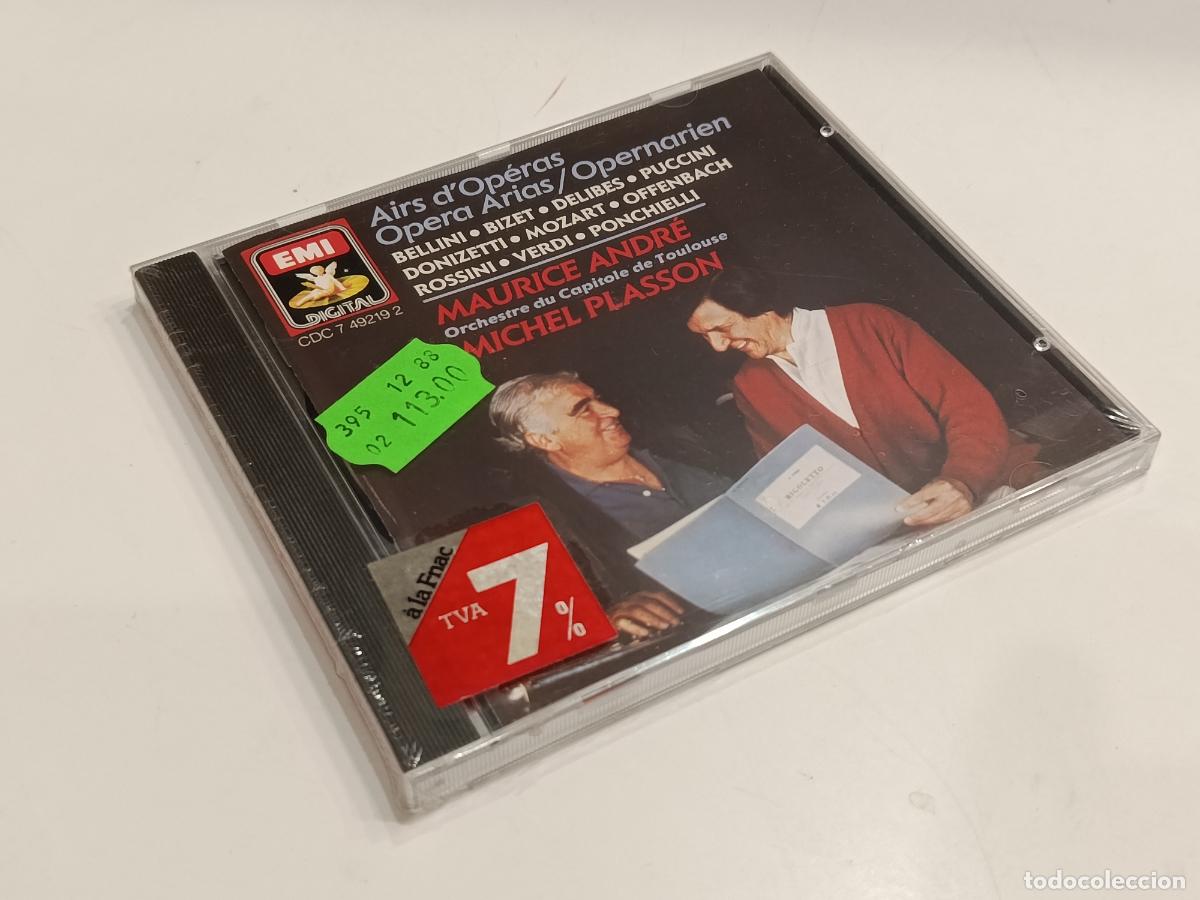 CD de M&uacute;sica: AIRS D&acute;OPERAS OPERA ARIAS - MAURICE ANDRE - MICHEL PLASSON - EMI CD CDC 7 49219 2 - NUEVO PRECINTADO