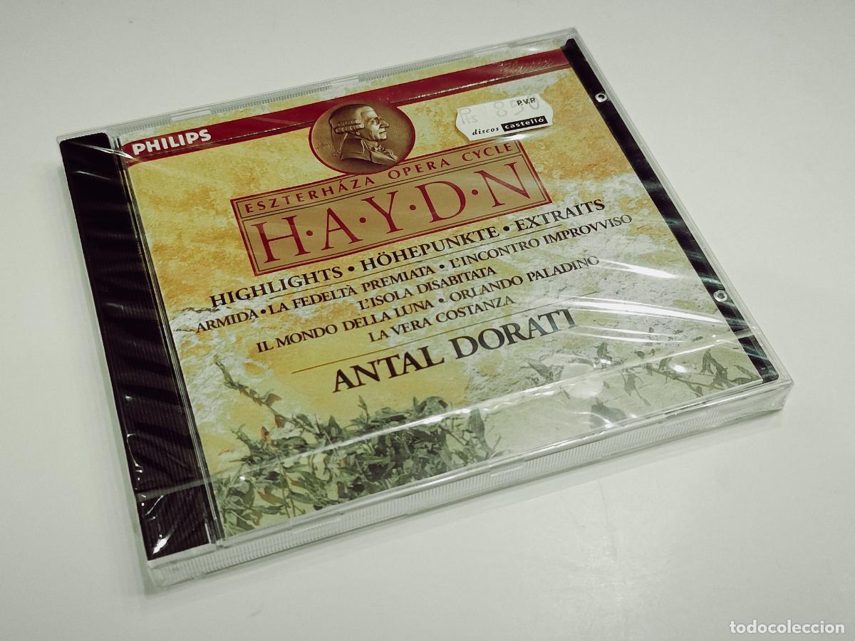 CD de M&uacute;sica: HAYDN ESZTERHAZA OPERA CYCLE - HIGHLIGHTS - ANTAL DORATI - PHILIPS CD 434 987-2 - NUEVO PRECINTADO
