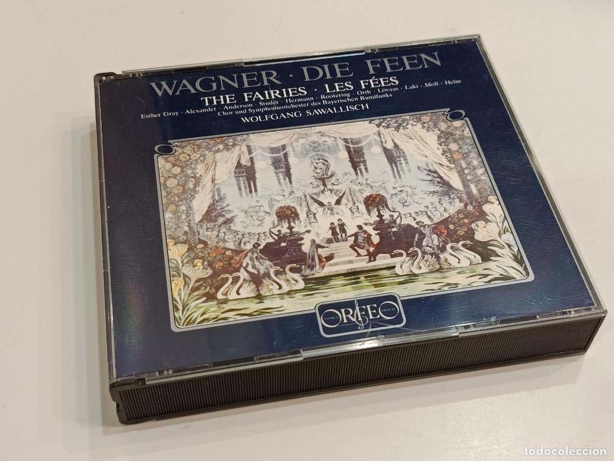 CD de M&uacute;sica: RICHARD WAGNER - DIE FEEN THE FAIRIES - WOLFGANG SAWALLISCH - ORFEO 3 CD C 062 833 F (1984) - NUEVO