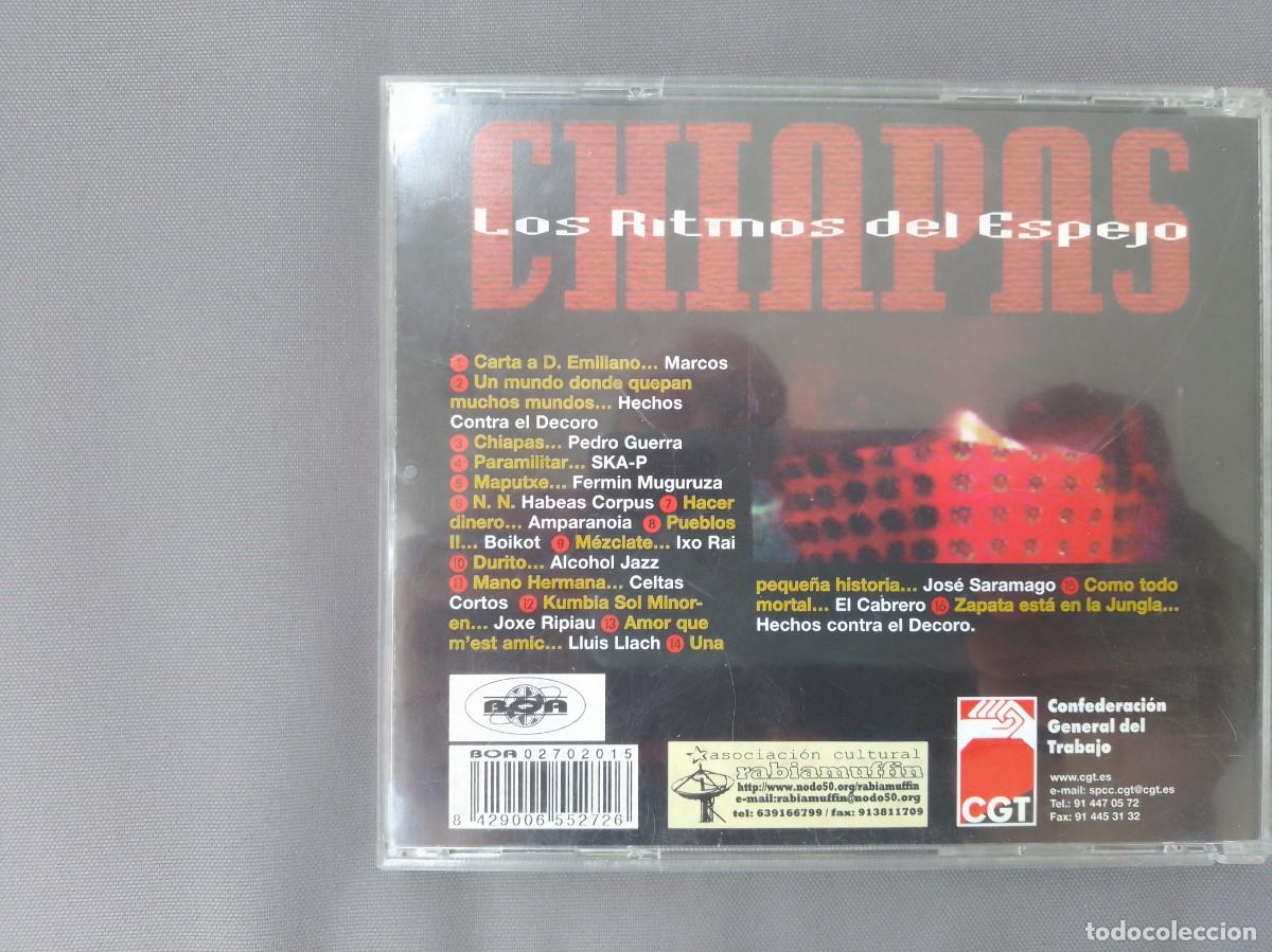 CDs de m&uacute;sica: VVAA- Chiapas. Los ritmos del espejo. - Foto 2