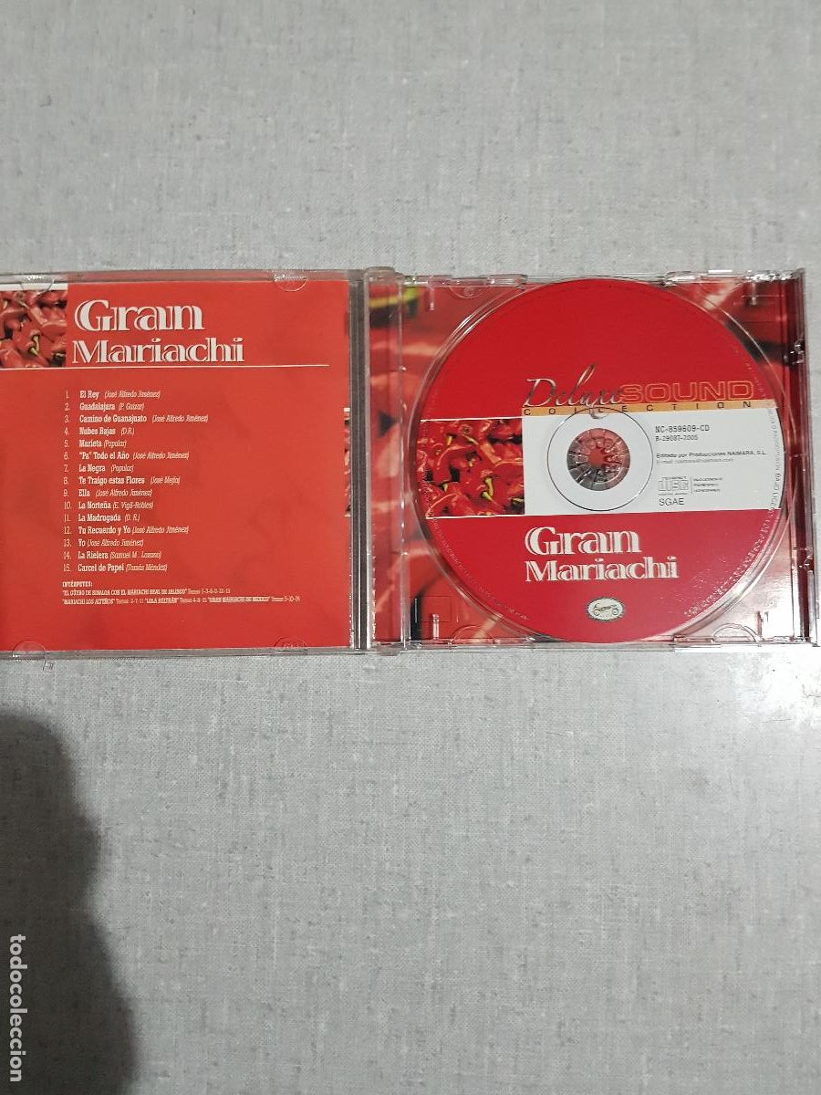CDs de m&uacute;sica: GRAN MARIACHI,GUADALAJARA - Foto 3