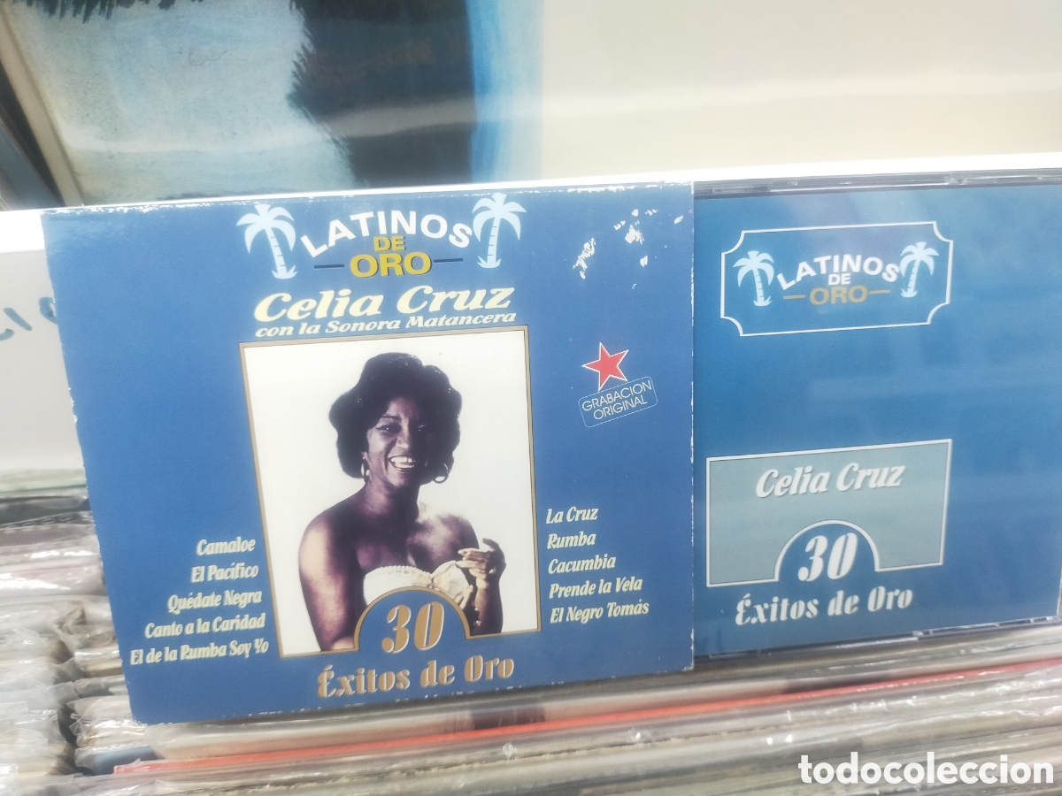 CDs de m&uacute;sica: Celia cruz doble CD 30 &eacute;xitos de oro - Foto 1