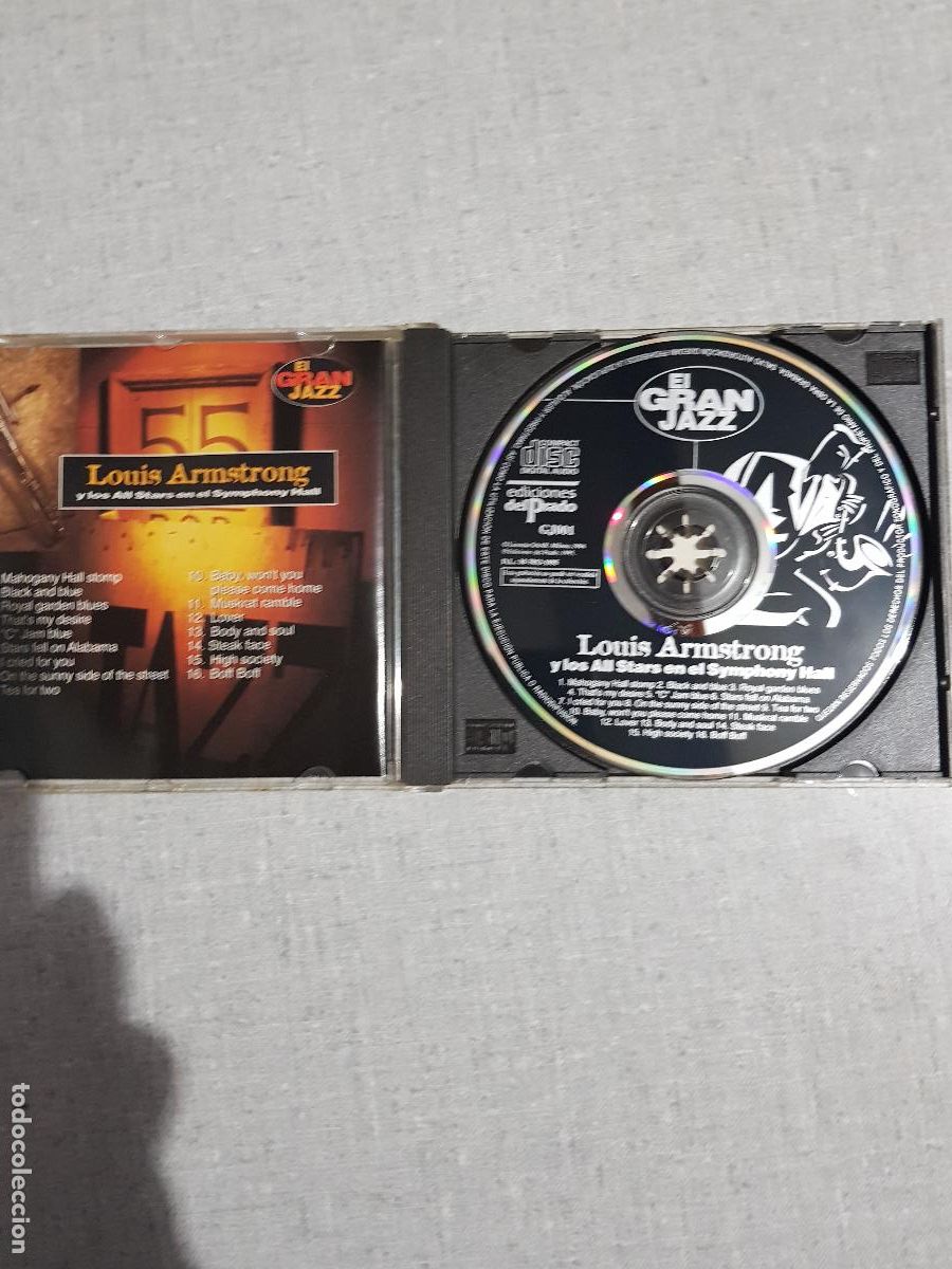 CDs de m&uacute;sica: LOUIS AMSTRONG EL GRAN JAZZ - Foto 3