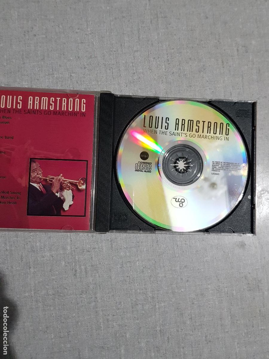 CDs de m&uacute;sica: LOUIS AMSTRONG BLUE JAZZ - Foto 2