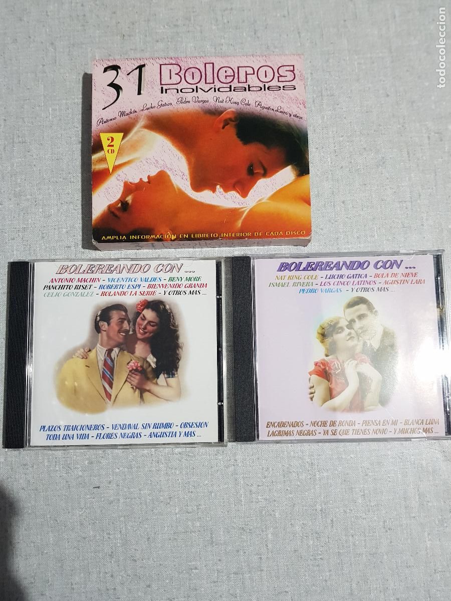 CDs de m&uacute;sica: 31 UN BOLEROS INOLVIDABLES - Foto 1