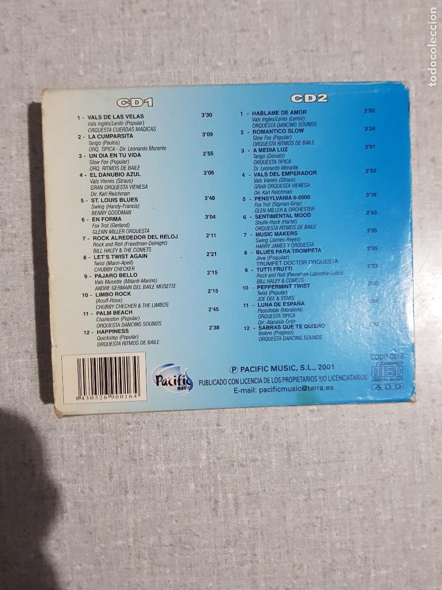 CDs de m&uacute;sica: BAILES DE SALON STANDARS - Foto 2