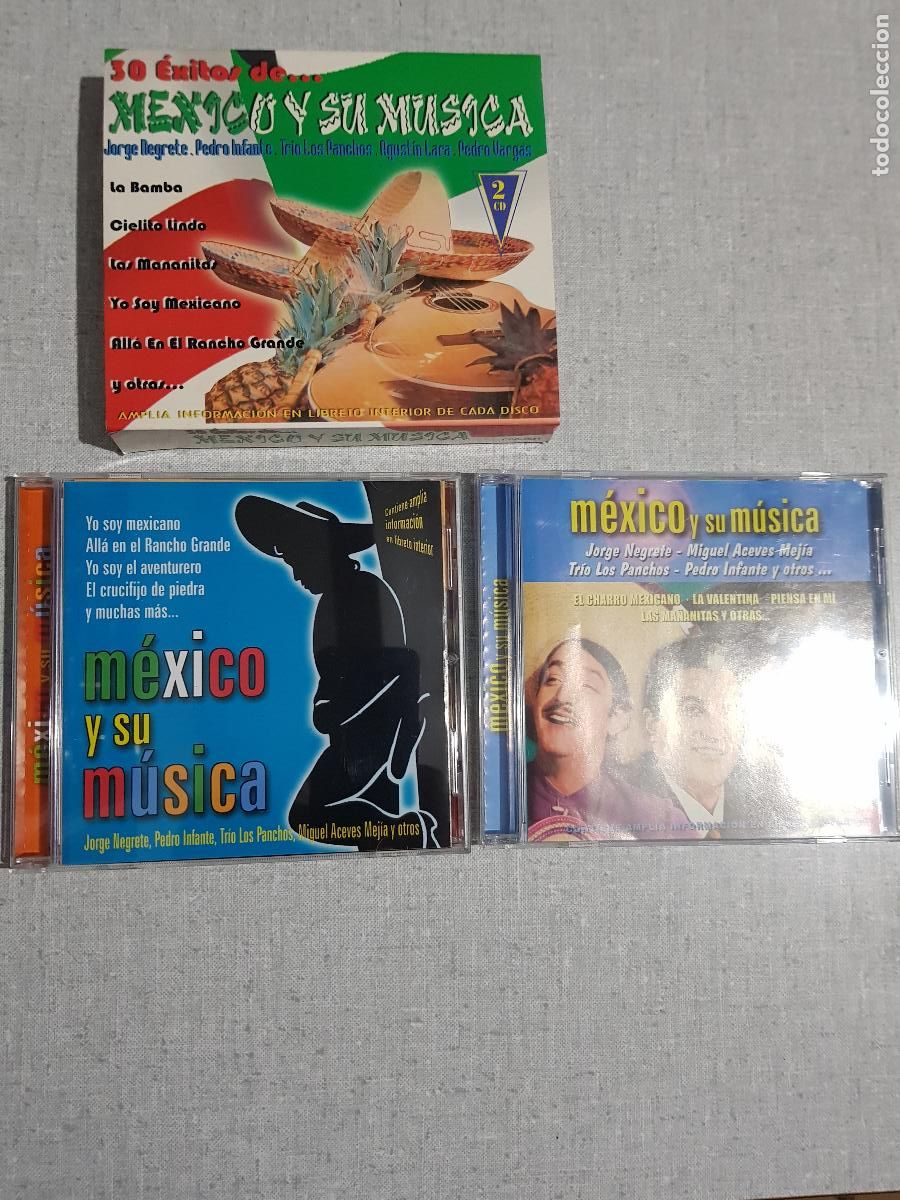 CDs de m&uacute;sica: 30 EXITOS DE MEXICO Y SU MUSICA - Foto 1