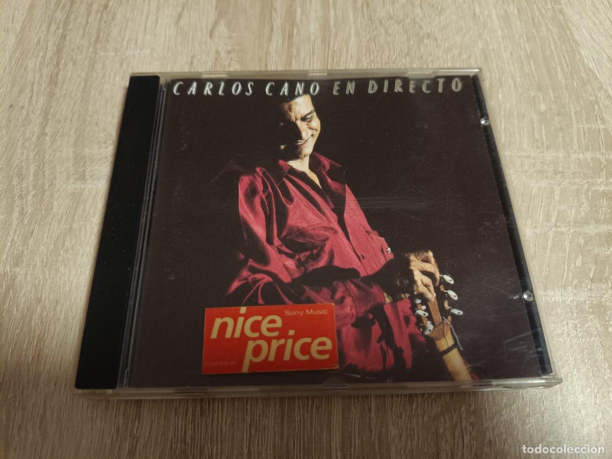 CDs de m&uacute;sica: CD - CARLOS CANO - EN DIRECTO - Maria la Portugesa, El Salustiano, A ver los barcos venir