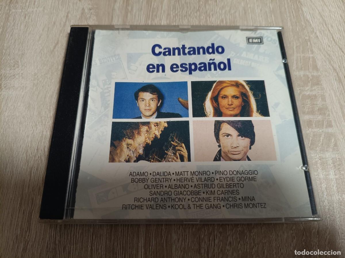 CDs de m&uacute;sica: CD - CANTANDO EN ESPA&Ntilde;OL - ADAMO, DALIDA, MATT MONRO, ALBANO
