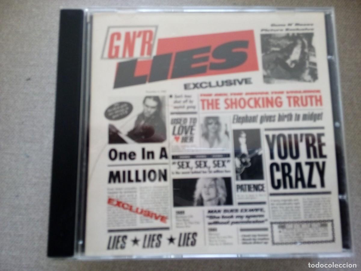 CDs de m&uacute;sica: GUNS N&acute; ROSES LIES CD