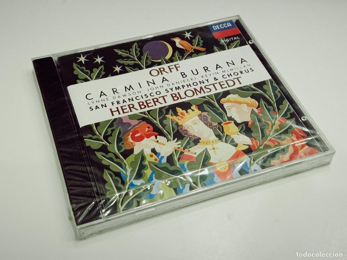 CD de M&uacute;sica: CARL ORFF - CARMINA BURANA - HERBERT BLOMSTEDT - DECCA CD 430 509-2 (1991) - NUEVO PRECINTADO