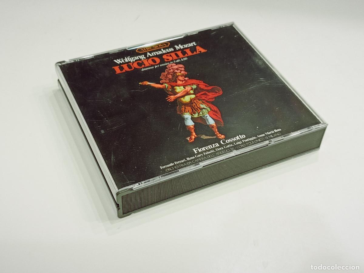 CD de M&uacute;sica: LUCIO SILLA - WOLFANG AMADEUS MOZART - FIORENZA COSSOTTO - ARS NOVA 3 CD ACDAN 3163 (1988) - NUEVO
