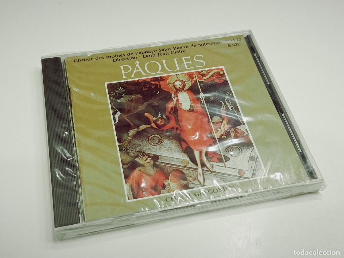 CD de M&uacute;sica: CHOEUR DES MOINES DE L&acute;ABBAYE SAINT-PIERRE DE SOLESMES - PAQUES CHANT GREGORIEN - STUDIO SM CD S 822