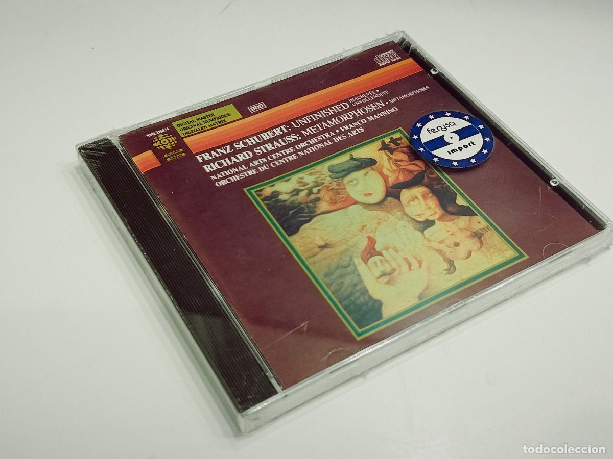 CD de M&uacute;sica: FRANZ SCHUBERT RICHARD STRAUSS - UNFINISHED METAMORPHOSEN - FRANCO MANNINO - CBC RECORDS CD SMCD5034