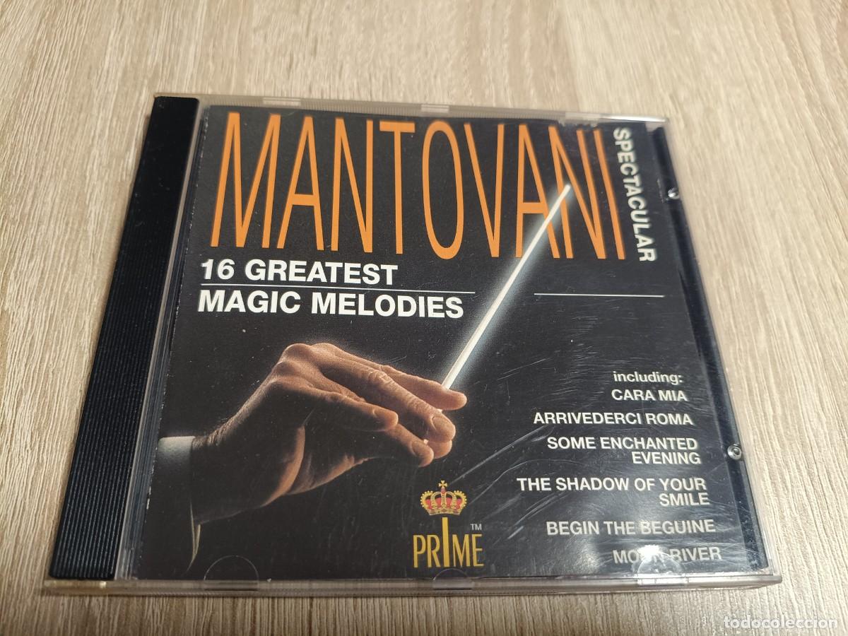 CDs de m&uacute;sica: CD - MANTOVANI - 16 GREATEST MAGIC MELODIES - Cara mia, Arrivederci Roma