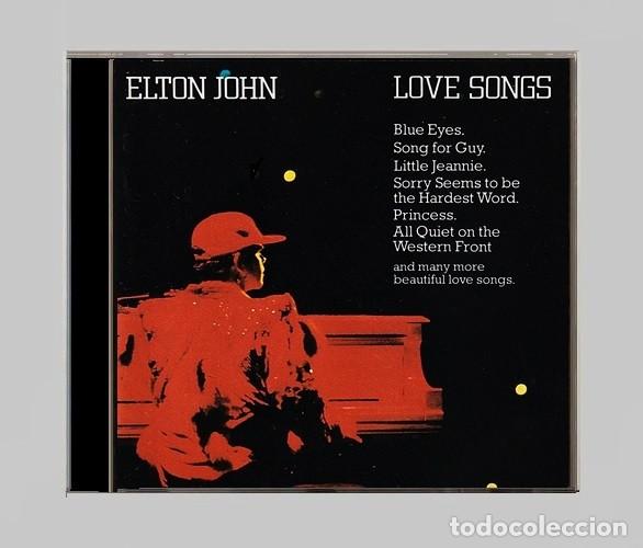 CDs de m&uacute;sica: G386 - ELTON JOHN. LOVE SONGS. CD.
