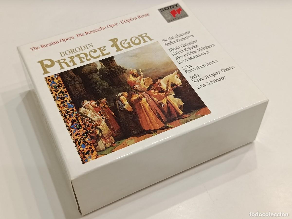 CDs de m&uacute;sica: BORODIN - PRINCE IGOR - EMIL TCHAKAROV - SONY CLASSICAL 3 CD S3K 44 878 (1990) - NUEVO