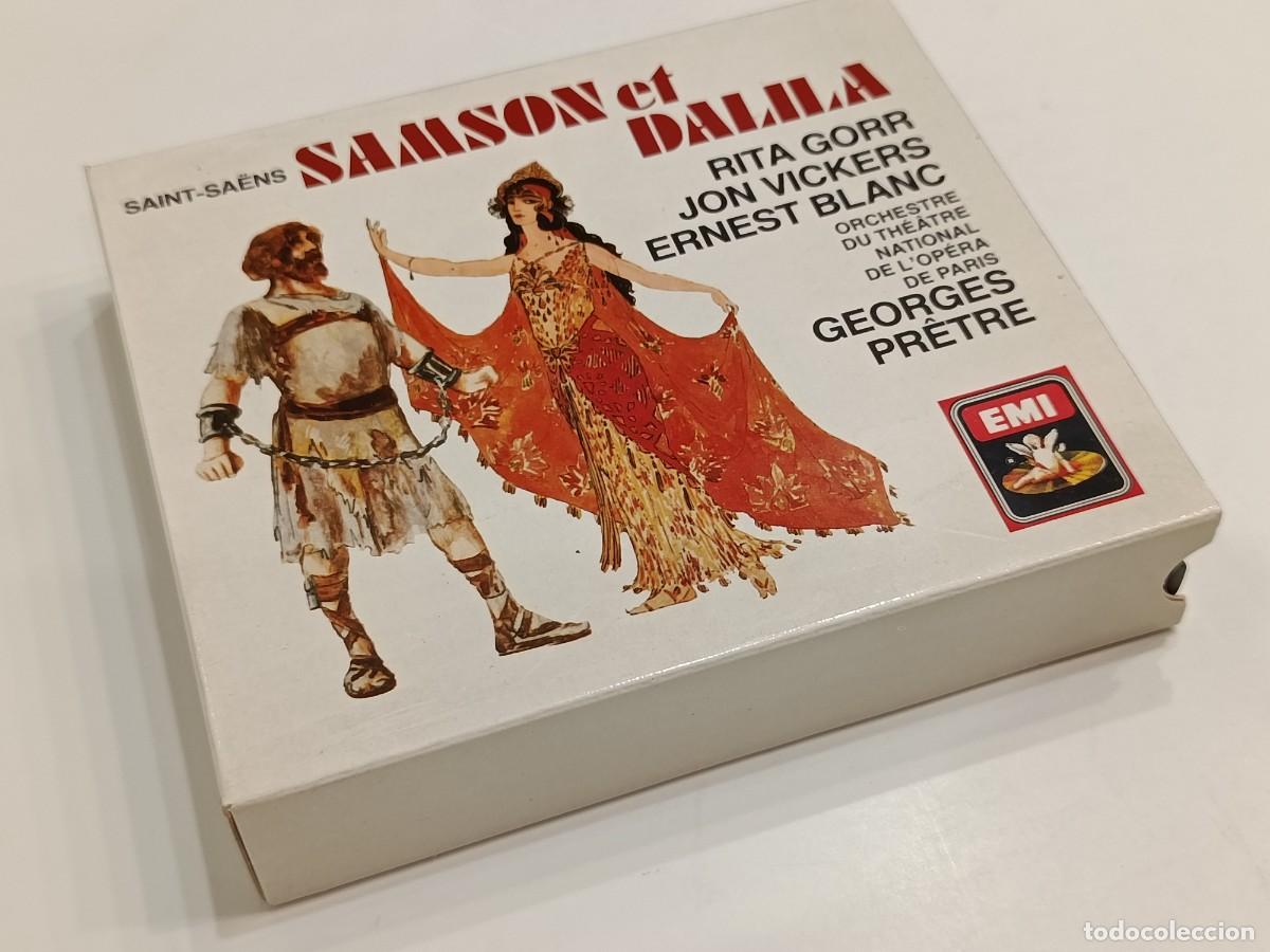 CDs de m&uacute;sica: SAINT-SAENS - SAMSON ET DALILA - RITA GORR VICKERS- GEORGES PRETRE - EMI 2 CD 7478958 (1987) - NUEVO